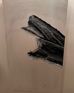 Solitude June 2024 150x120cm acrylic on canvas