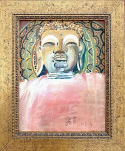 Mogao Cave  1997 45x35cm oil on canvas