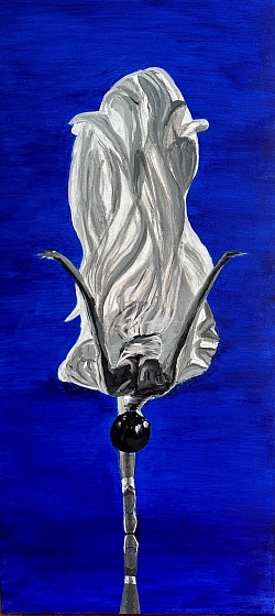 Dancer 3 September 2024  150x120cm acrylic on canvas