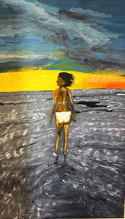 Goddess October 2025 Acrylic on canvas 90x150cm