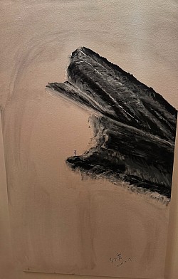 Solitude June 2024 Acrylic on Canvas 120x150cm