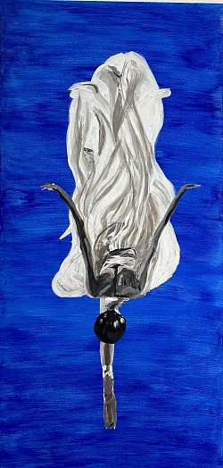 Dancer 2 September 2024 Acrylic on Canvas 120x150cm