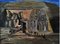 Egyptian new year 2010 August 2024 Acrylic on Canvas 60x80cm