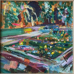 Spanish Summer 2014 Oil on Canvas 40x40cm
