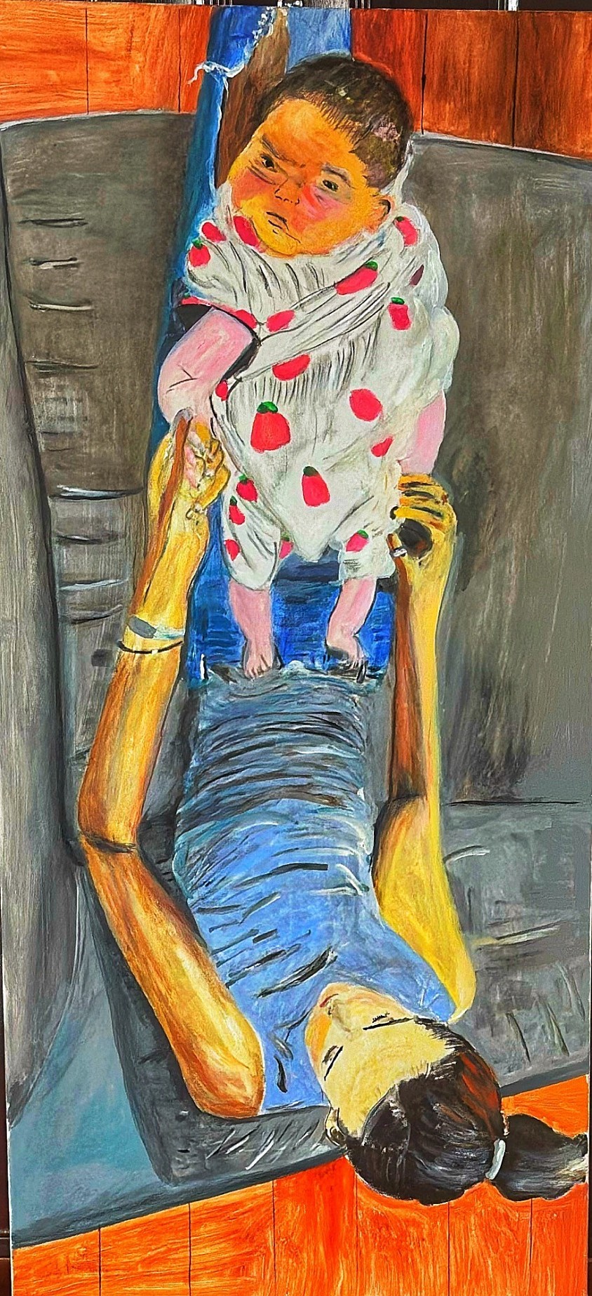 Hail 2024 Acrylic on Canvas 120x150cm